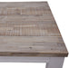 The Corner of the Plumeria Solid Acacia Wood Dining Table