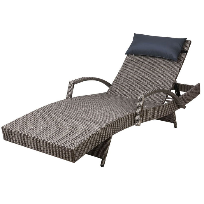 Day Bed Wicker Pillow Sofa Set