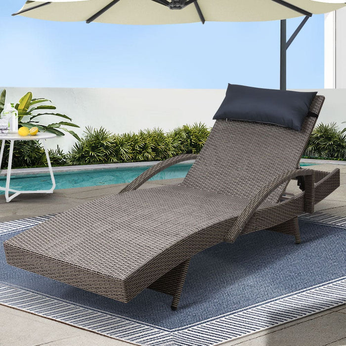 Day Bed Wicker Pillow Sofa Set