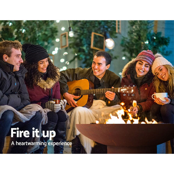 Grillz Vintage  Fire Pit Charcoal