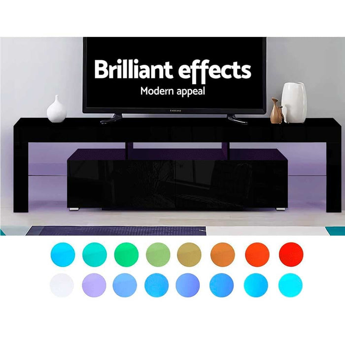 Artiss Entertainment Unit LED Black Elo