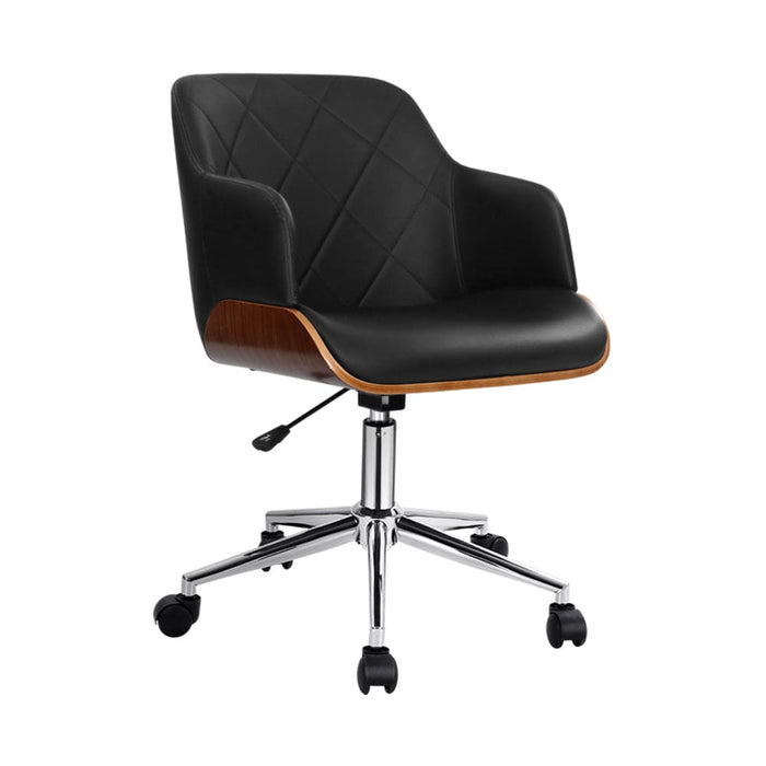 Artiss Wooden & Fabric Office Chair