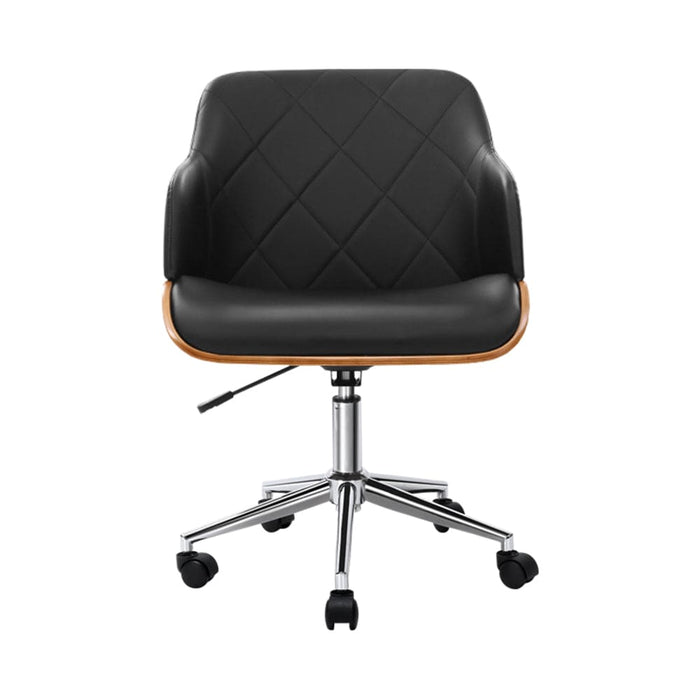 Artiss Wooden & Fabric Office Chair