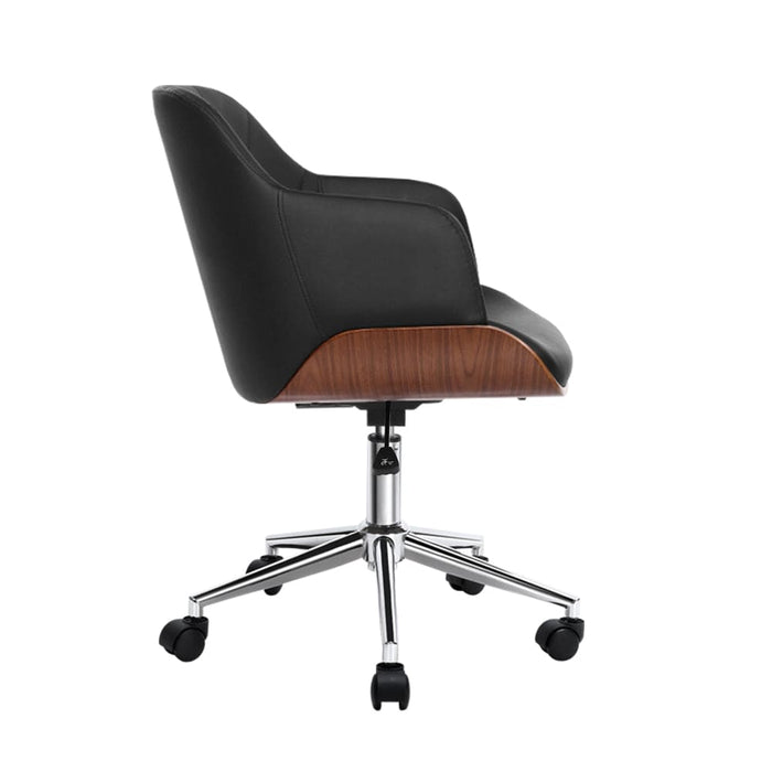 Artiss Wooden & Fabric Office Chair