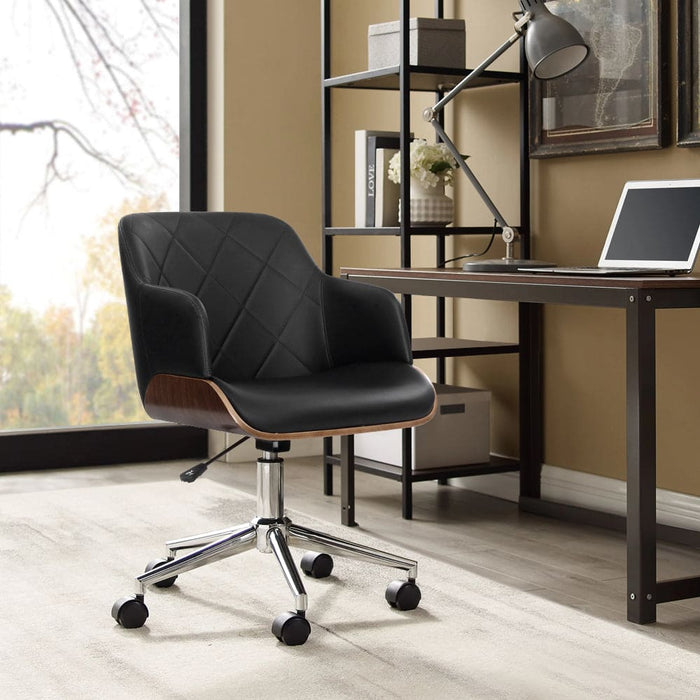 Artiss Wooden & Fabric Office Chair