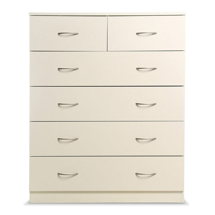 Sarantino Tallboy Dresser 6 Chest Of Drawers