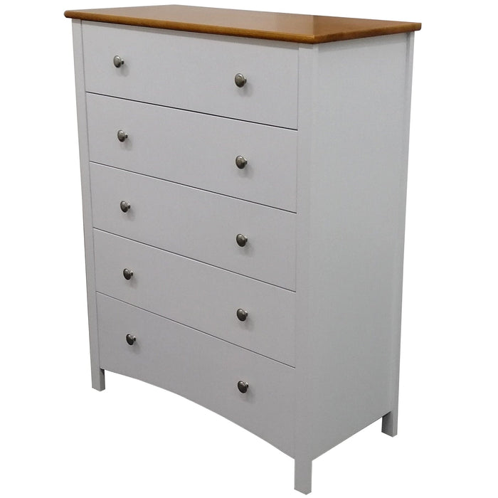 Lobelia Bedside Tallboy 3pc Bedroom Set