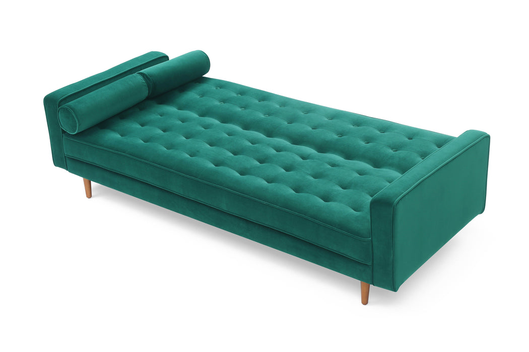 Sofa Bed 3 Seater Button Tufted Lounge Set