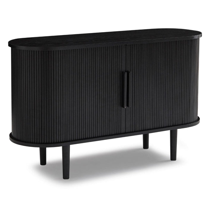 Kate Black Column Wooden Sideboard